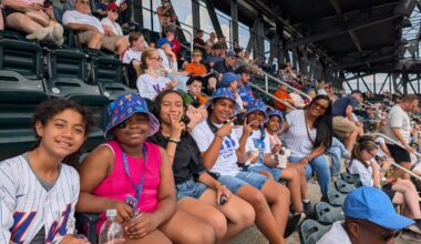Students at Brooklyn Avenue School in the Valley Stream 24 School District recently enjoyed the PTA Family Fun Day at Citi Field.