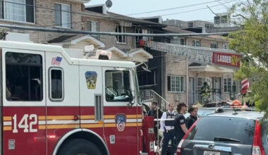 Armed man shot by police after Queens house explosion; 2 found dead inside