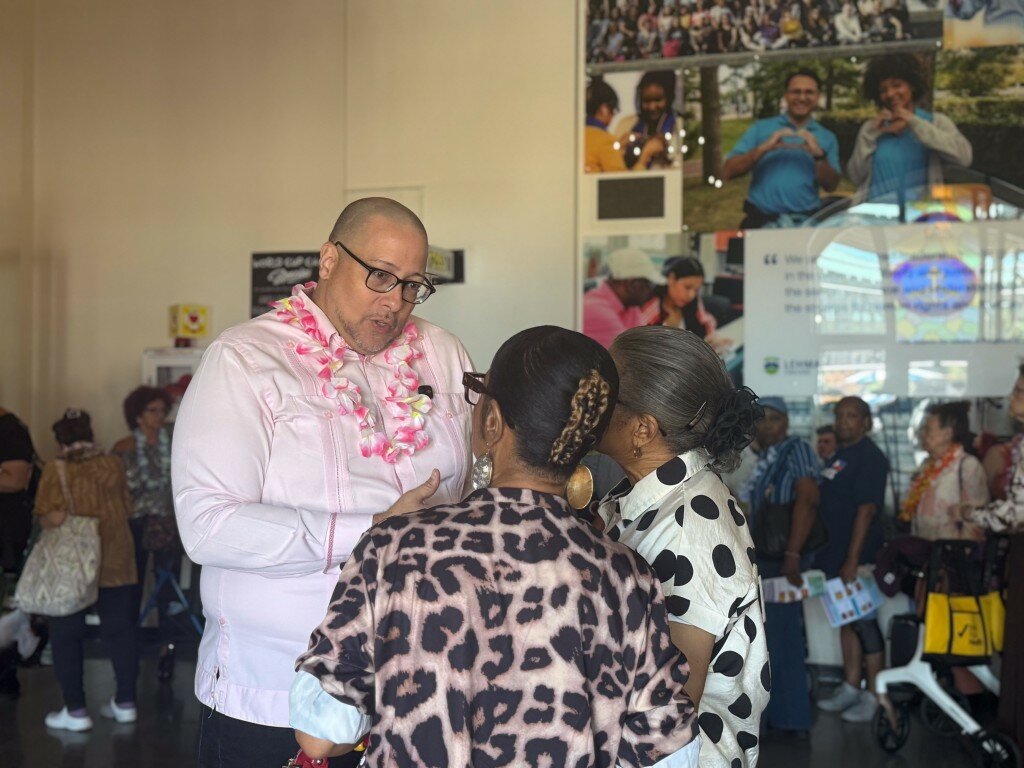 State Sen. Gustavo Rivera told The Press the yearly health fair serves as a way for older adults to connect with each other.