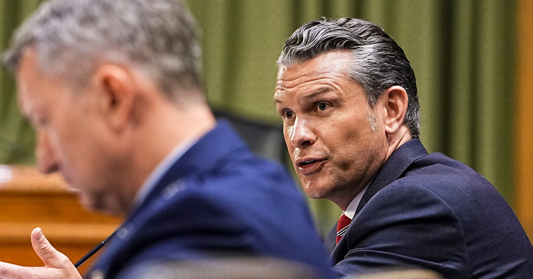 Trump Live Updates: Hegseth Estimates Cost of Iran War Has Reached $37.5 Billion