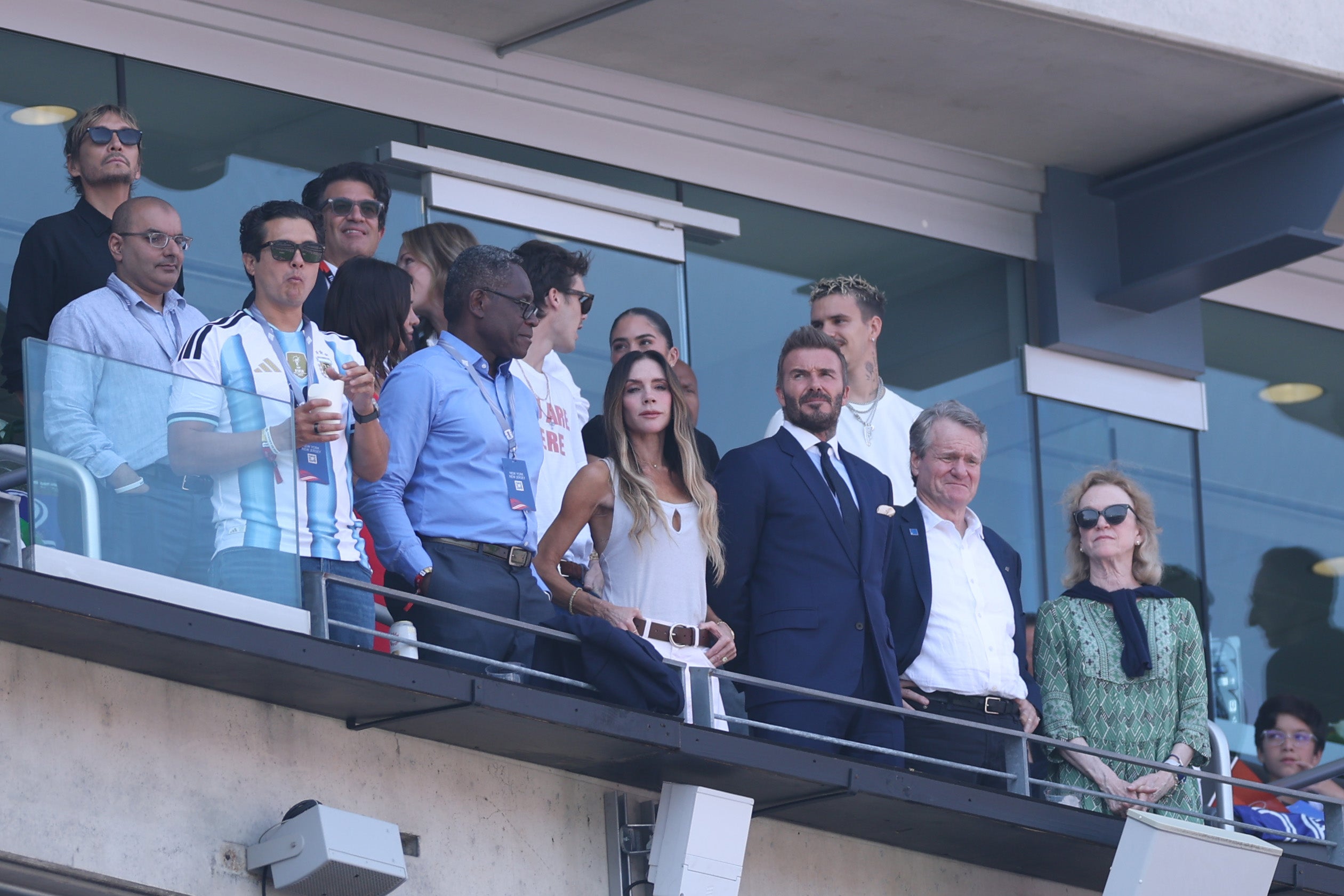 The Beckhams enjoyed the VIP treatment once again