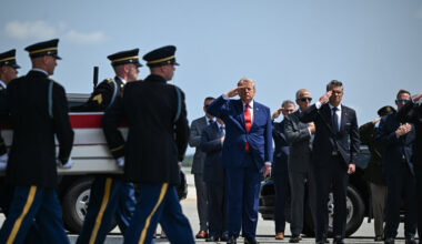 Iran War Live Updates: Trump Threatens to Hit Bridges and Power Plants if Iran Strikes in Strait