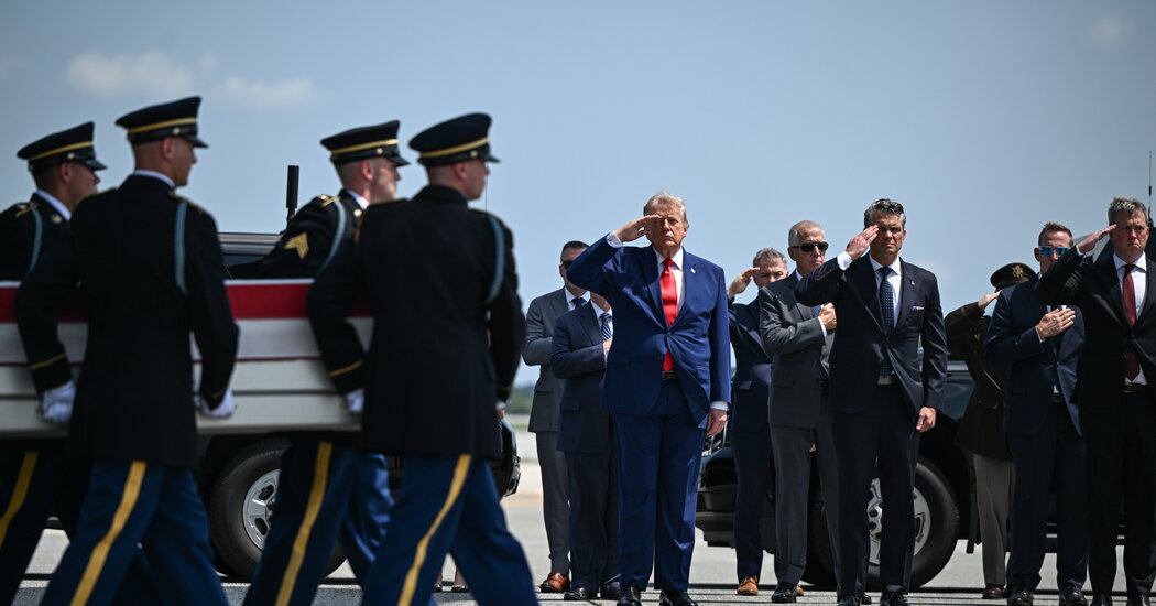 Iran War Live Updates: Trump Threatens to Hit Bridges and Power Plants if Iran Strikes in Strait
