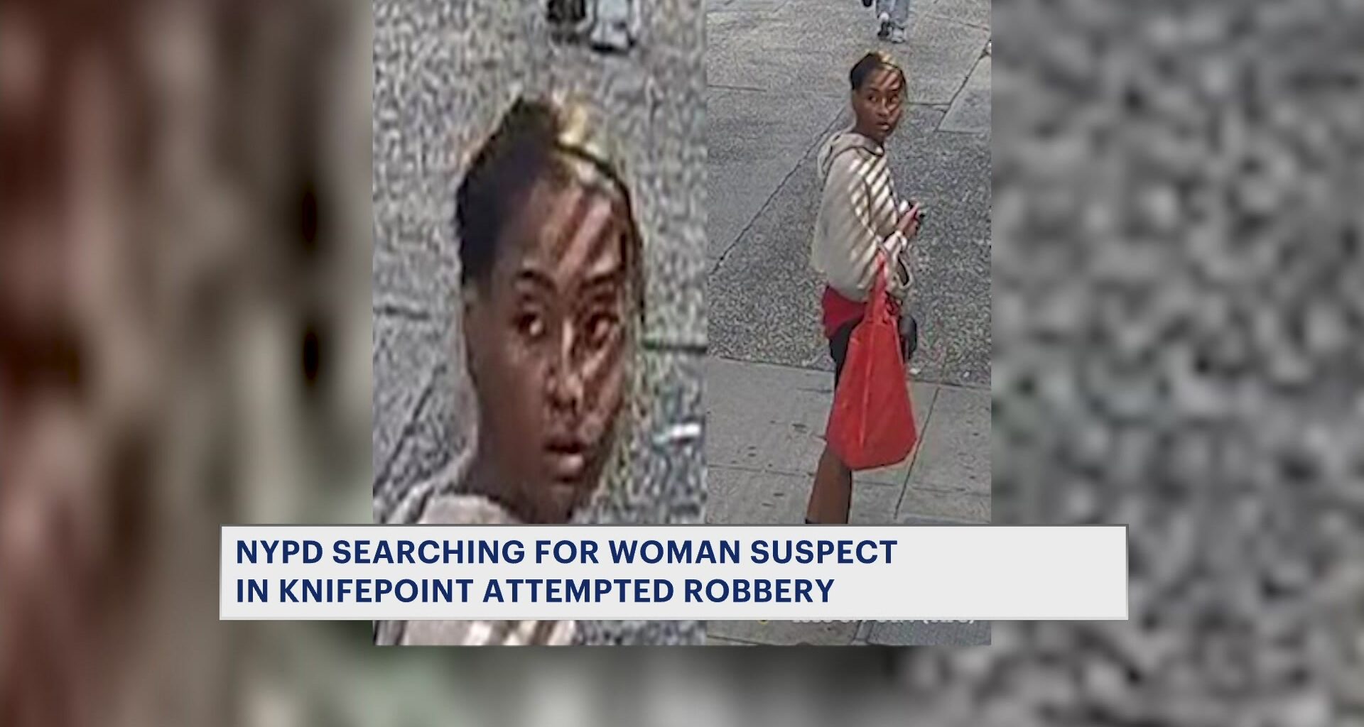 News 12 | Bronx | Nypd Searches For Woman Suspected Of Attempted Knifepoint Robbery