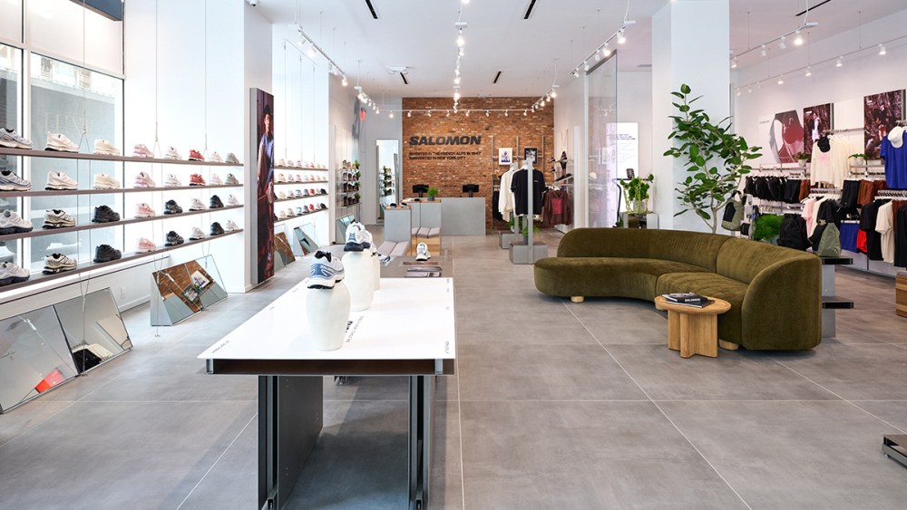 Salomon, Flatiron, NYC, store, retail, shoes, sneakers, footwear, sneaker store, shoe store