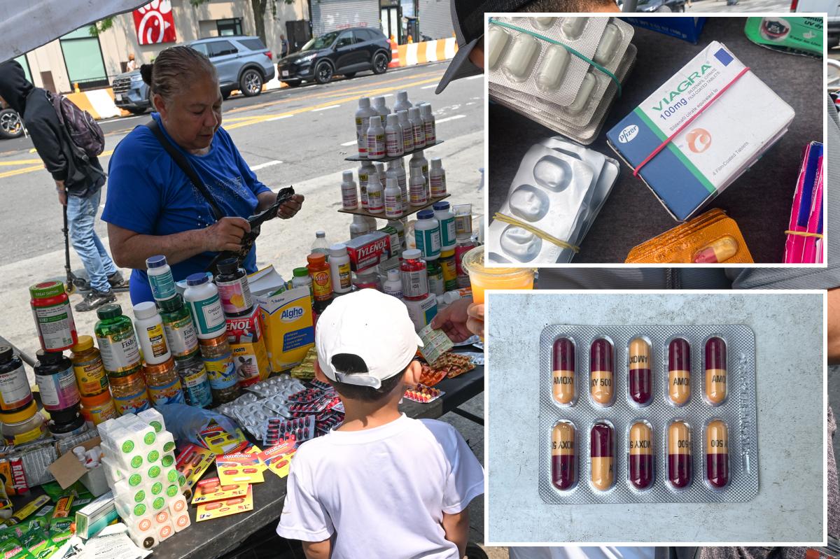 Street drug vendors turn NYC neighborhood into prescription pill flea market