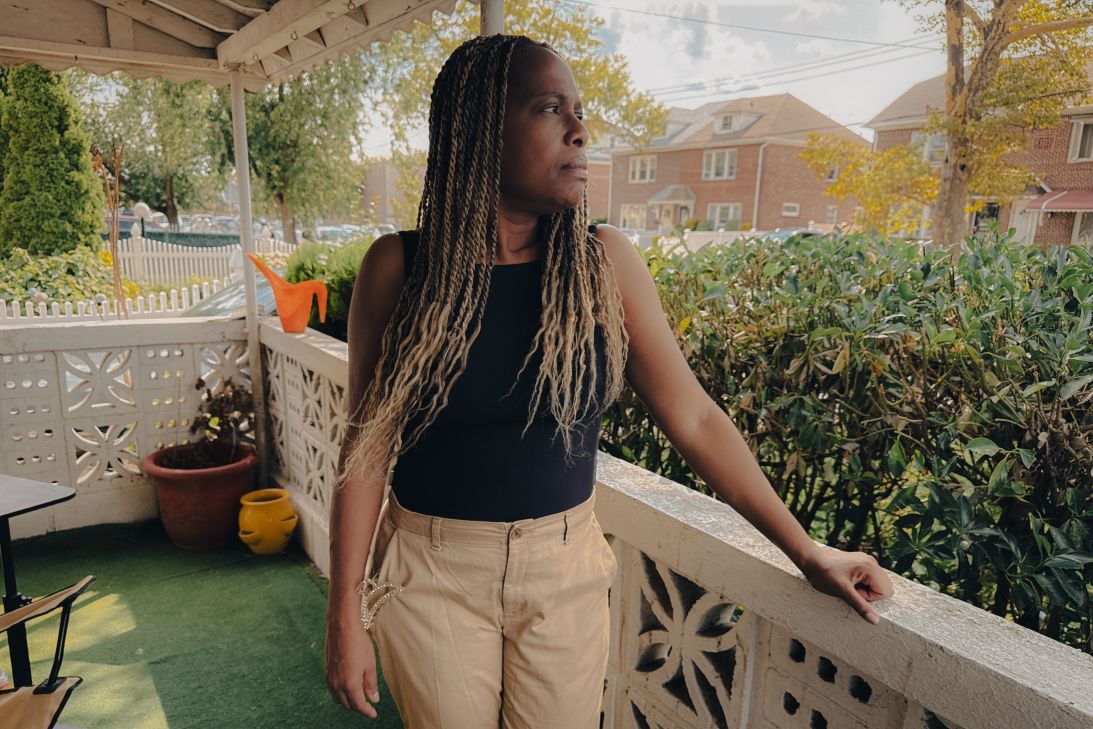 Sabine French worries for her mother, who is 91 years old and might soon lose her caregiver when TPS for Haiti expires.