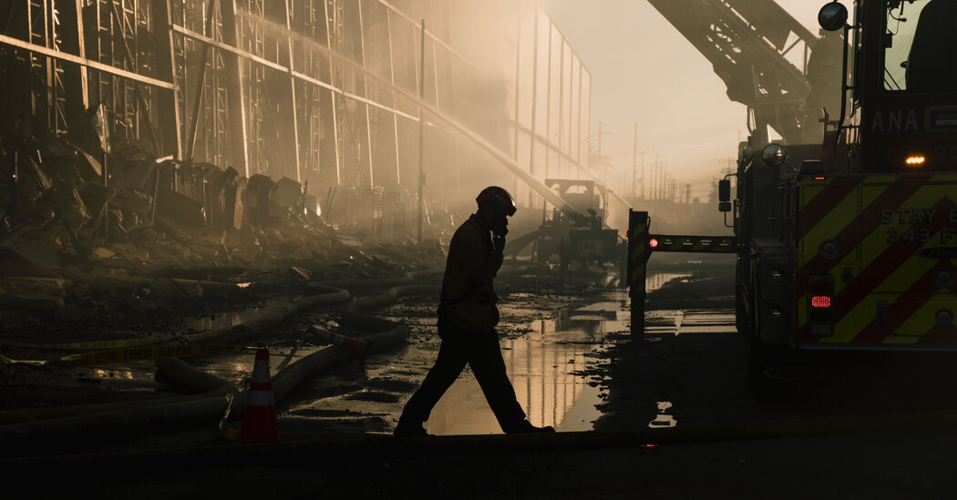 A Fire Burned Next Door. Now They Live With the Stench of Rotting Meat.