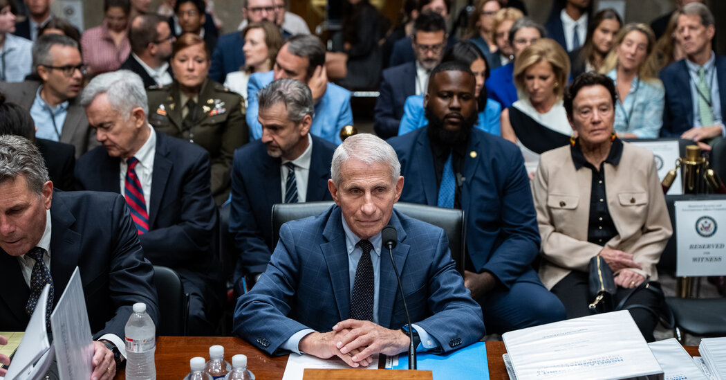 Fauci Repeatedly Refuses to Answer Senators’ Questions at Volatile Hearing