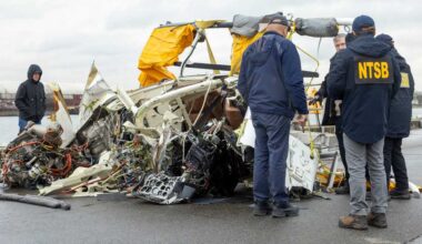 NTSB: NYC helicopter crash likely caused by bird strikes