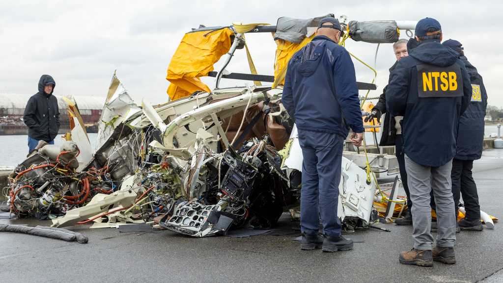 NTSB: NYC helicopter crash likely caused by bird strikes