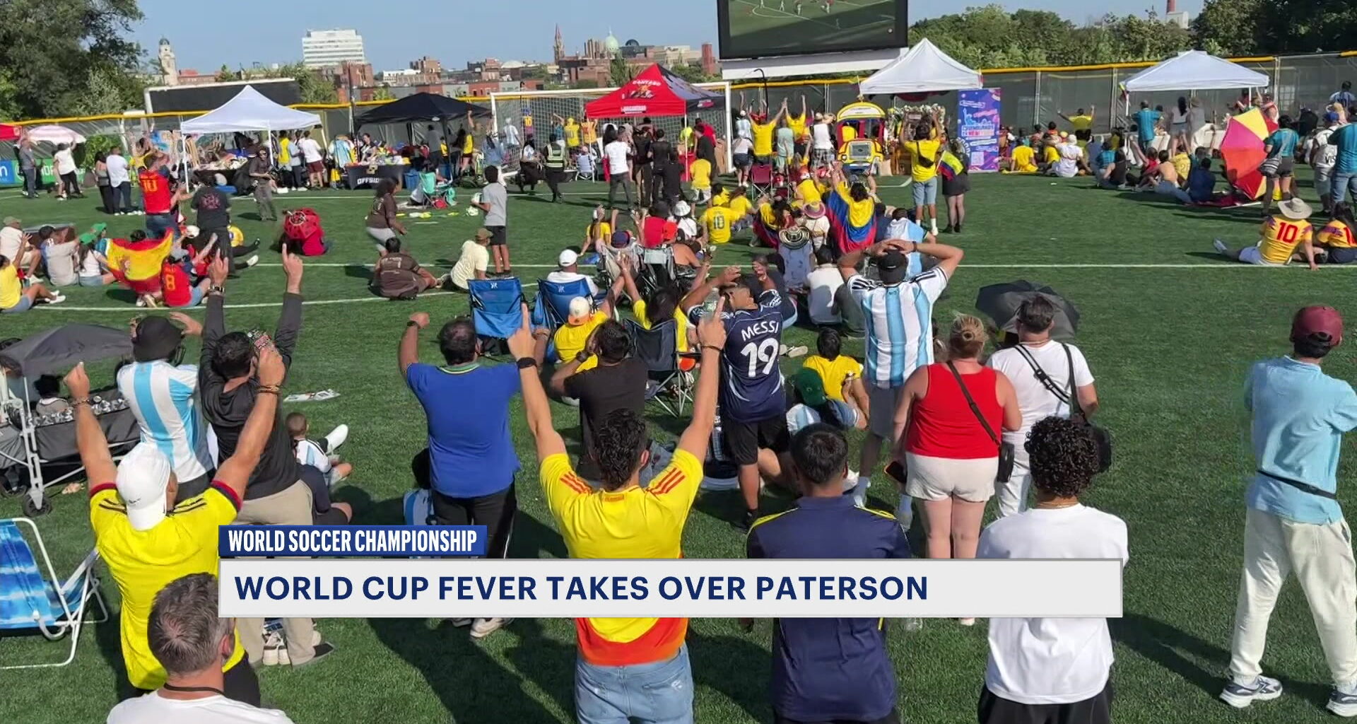 News 12 | Bronx | Thousands Pack Paterson Stadium To Witness Spains 2026 Fifa World Cup Triumph