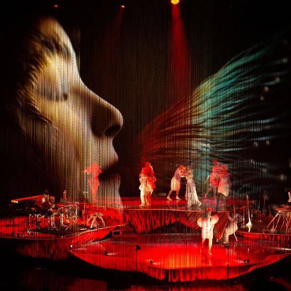 Björk’s Cornucopia opening performance at the McCourt in 2019.