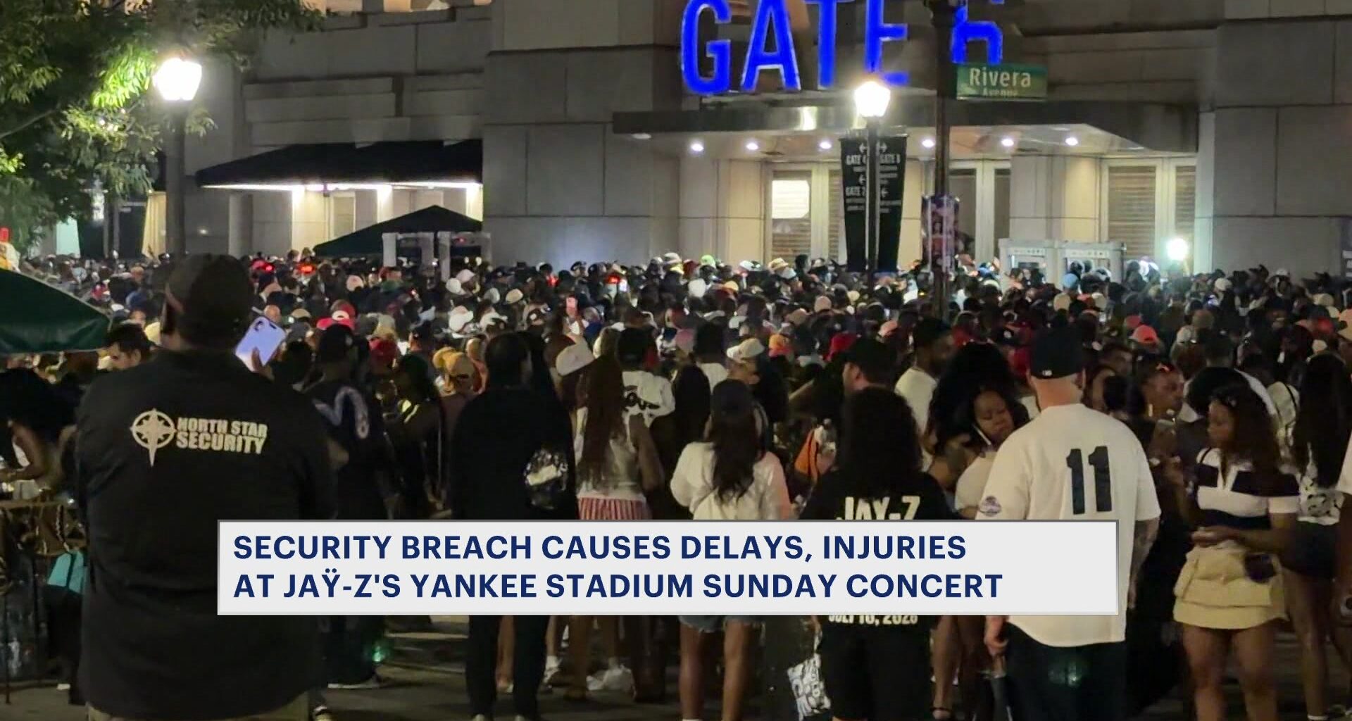 News 12 | Brooklyn | Jay Z Fans Seek Refunds After Hourslong Delay Outside Yankee Stadium