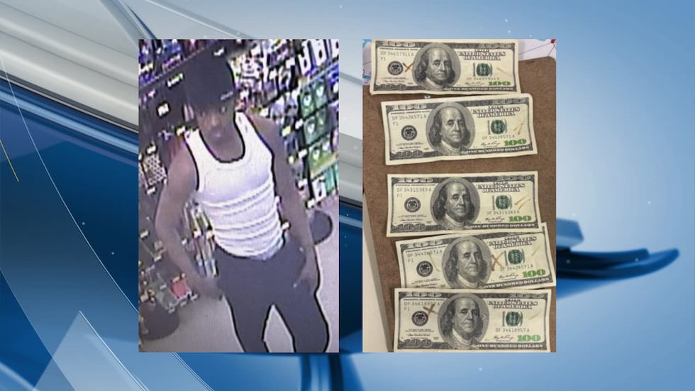 New York State Police are looking for a suspect accused of providing counterfeit currency at...