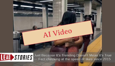 Fact Check: FAKE Video Shows Pregnant Woman Attacked On Subway In NYC