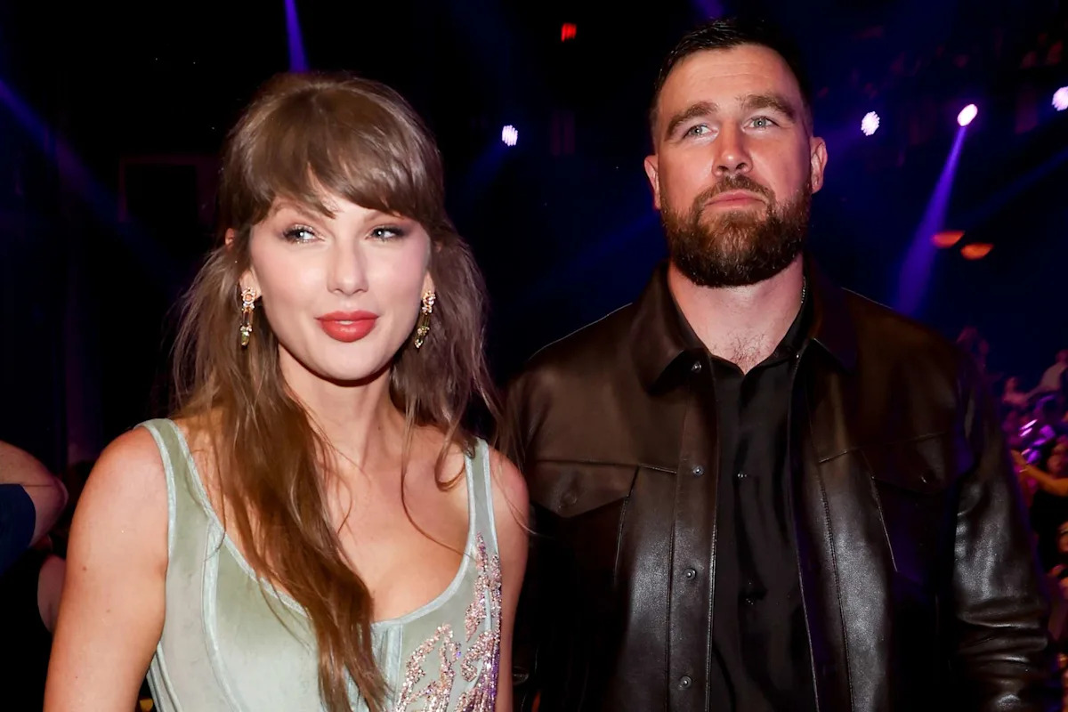 'Something blue' for Taylor Swift and Travis Kelce's wedding revealed on major NYC landmark