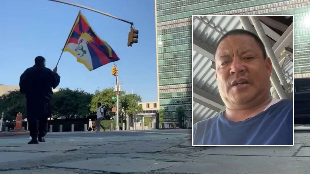 Tibetan protester who set himself on fire outside Manhattan's United Nations livestreamed his death