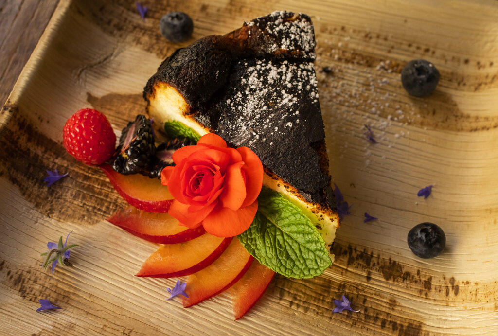 Burnt Basque Cheesecake from The Mill at Glen Ellen. (John Burgess/The Press Democrat, file)