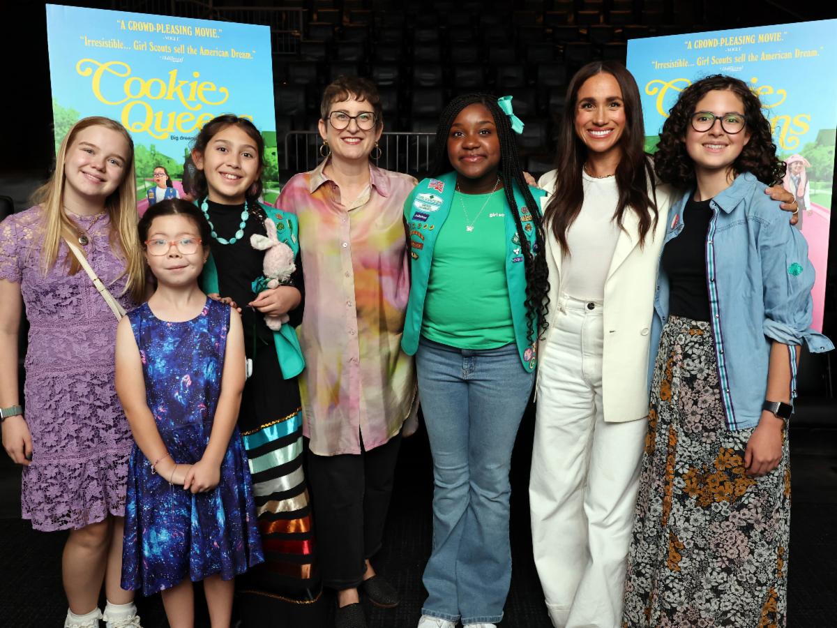Meghan, Duchess of Sussex Joins Director Alysa Nahmias for Cookie Queens Screening at The Grove