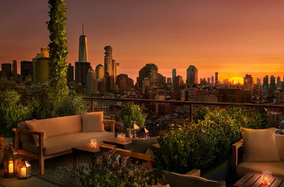 One of downtown’s hottest rooftops is keeping its Fourth of July party exclusive by limiting the number of guests, but tables are recommended. Ian Schrager Company