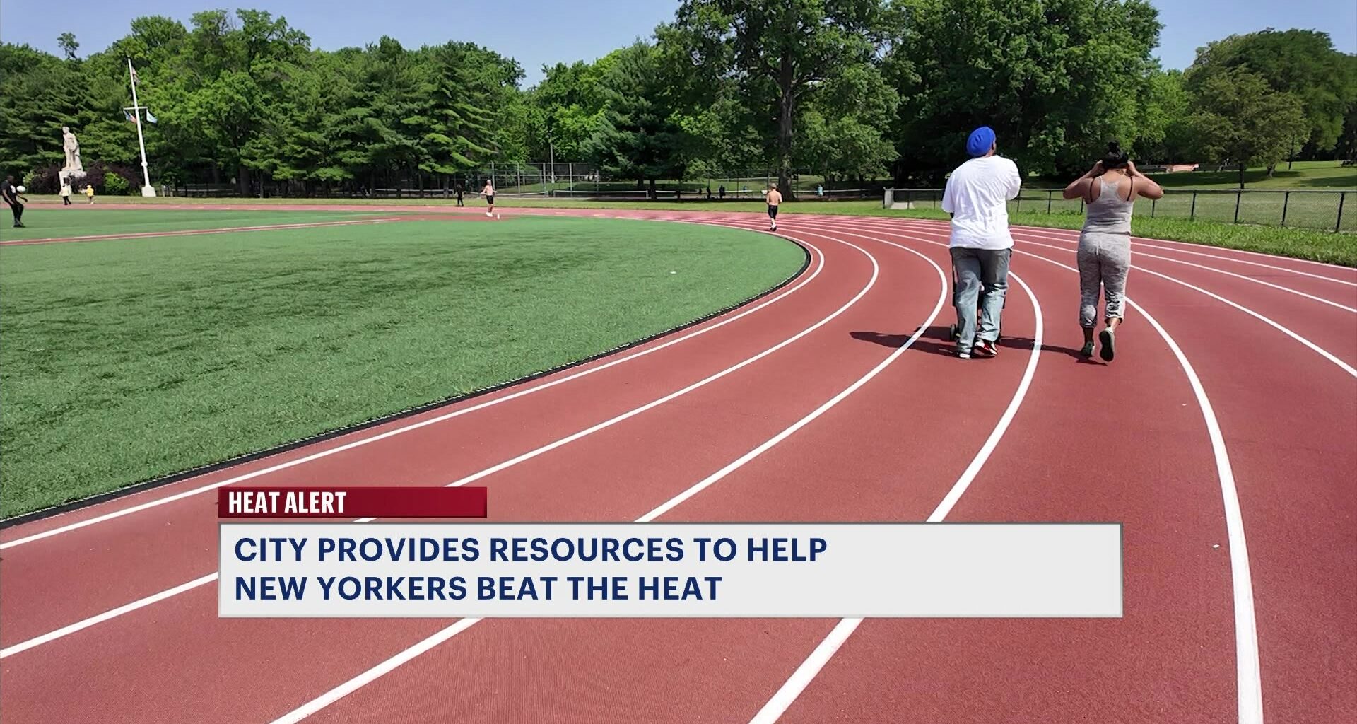 News 12 | Bronx | City Resources In Effect To Help Park Goers Beat The Heat