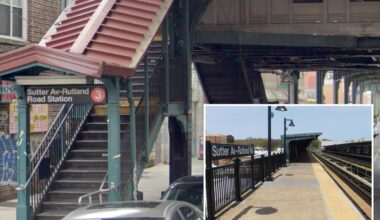 Man, 44, stabbed in back in unprovoked attack on staircase of NYC subway station: cops