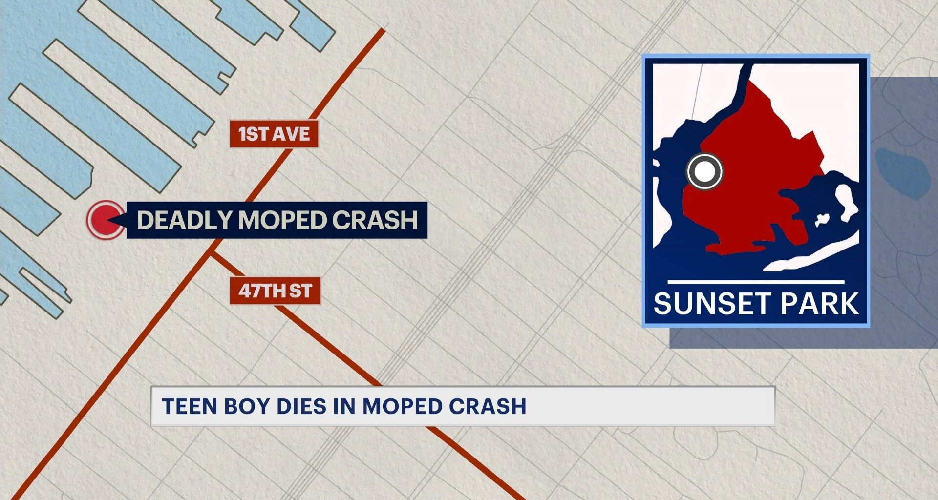 News 12 | Brooklyn | Teen Moped Passenger Dies After Crash On Jetty In Sunset Parks Made Bush Terminal