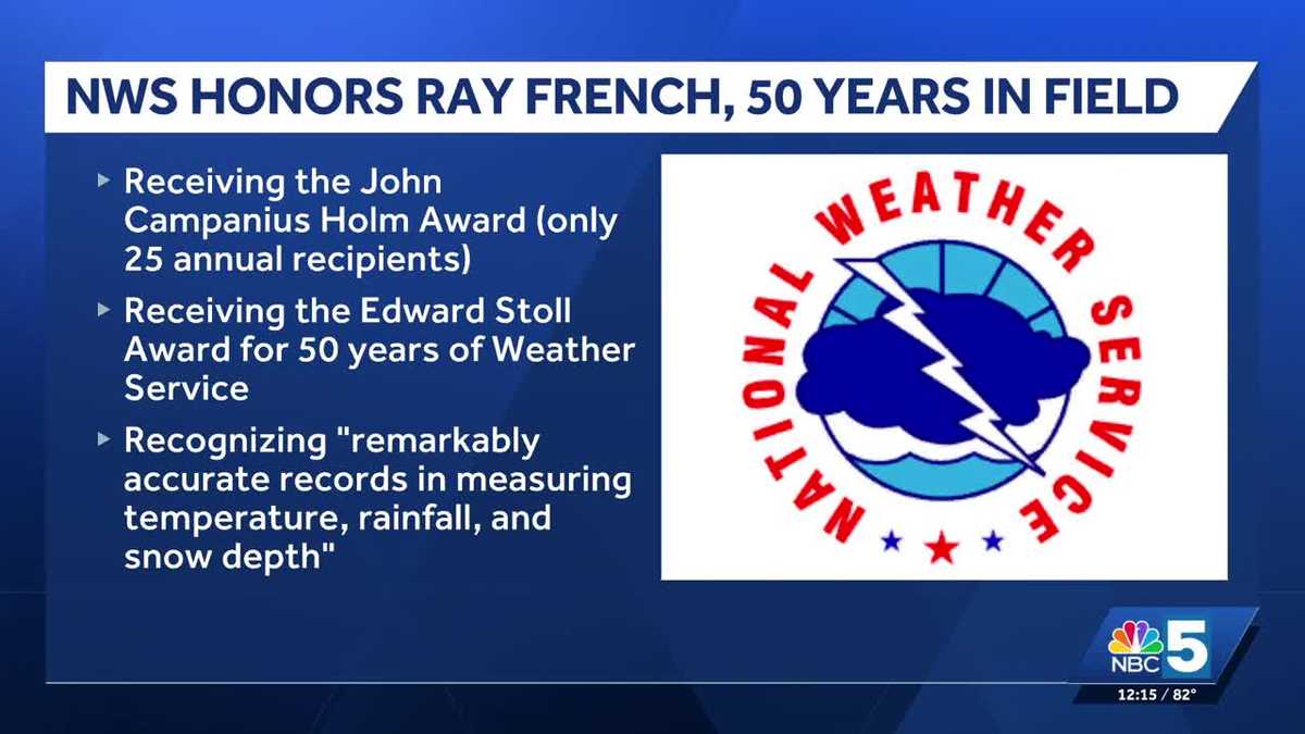 Gouverneur resident honored for decades of weather service