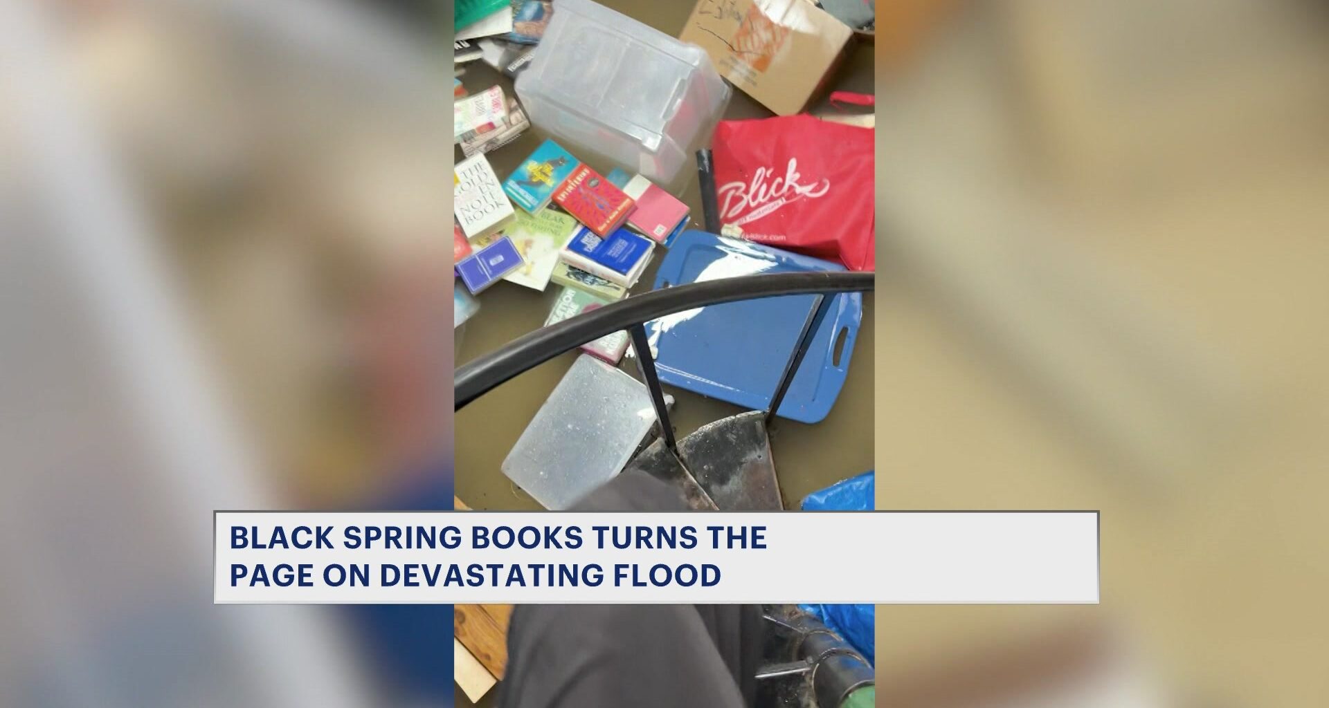 News 12 | Brooklyn | Black Spring Vintage Books Seeks To Recover After Devastating Flood