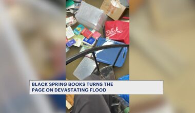 News 12 | Brooklyn | Black Spring Vintage Books Seeks To Recover After Devastating Flood