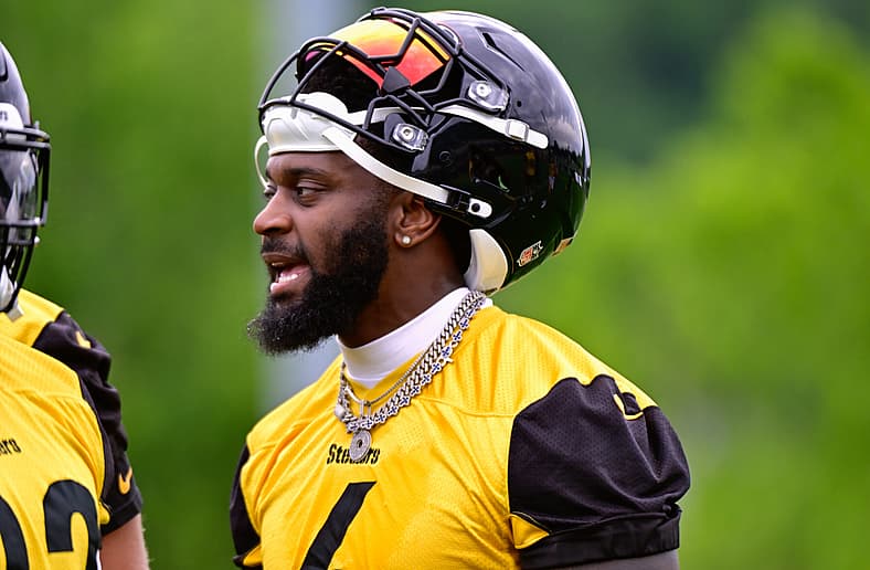 Steelers linebacker Patrick Queen