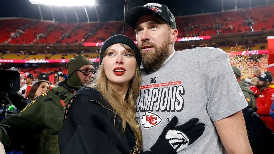 Soaring temperatures will bring real heat to Taylor Swift and Travis Kelce's wedding weekend, particularly for those who gather outside of the venue. - David Eulitt/Getty Images
