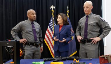 Governor Kathy Hochul unveils second proposal of 2026 State of the State. (Mike Groll/Office of Governor Kathy Hochul)