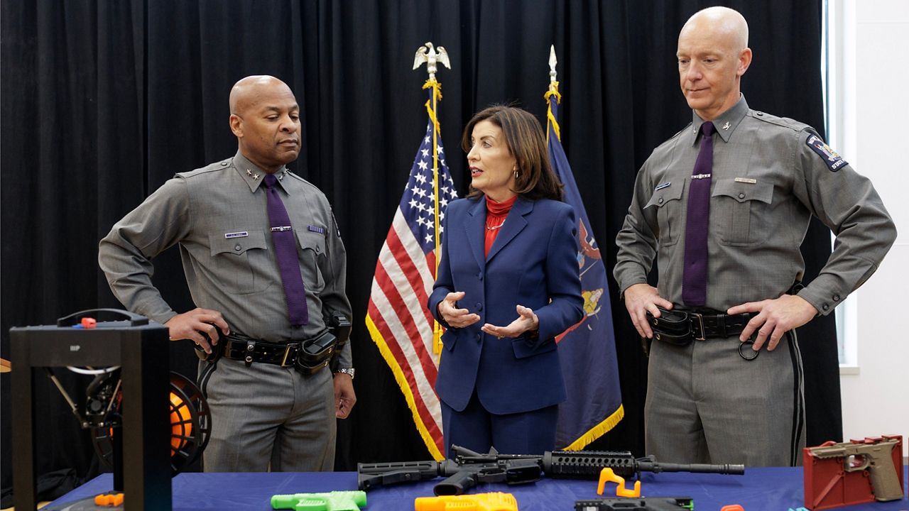 Governor Kathy Hochul unveils second proposal of 2026 State of the State. (Mike Groll/Office of Governor Kathy Hochul)