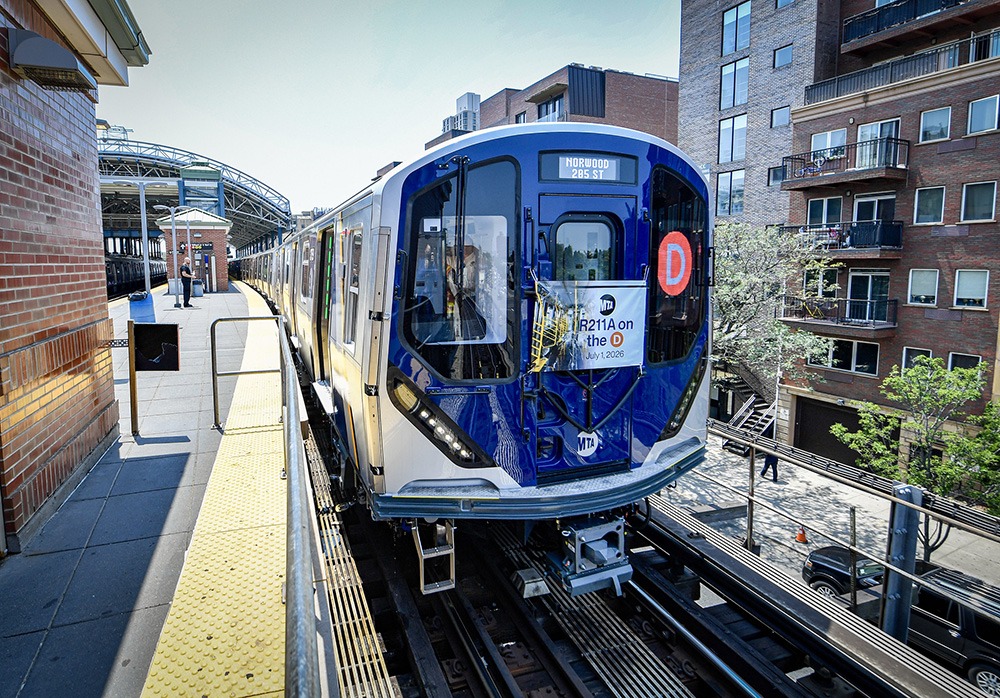 MTA Announces Roll Out of First R211 Upgraded Train Cars on D Line Serving The Bronx