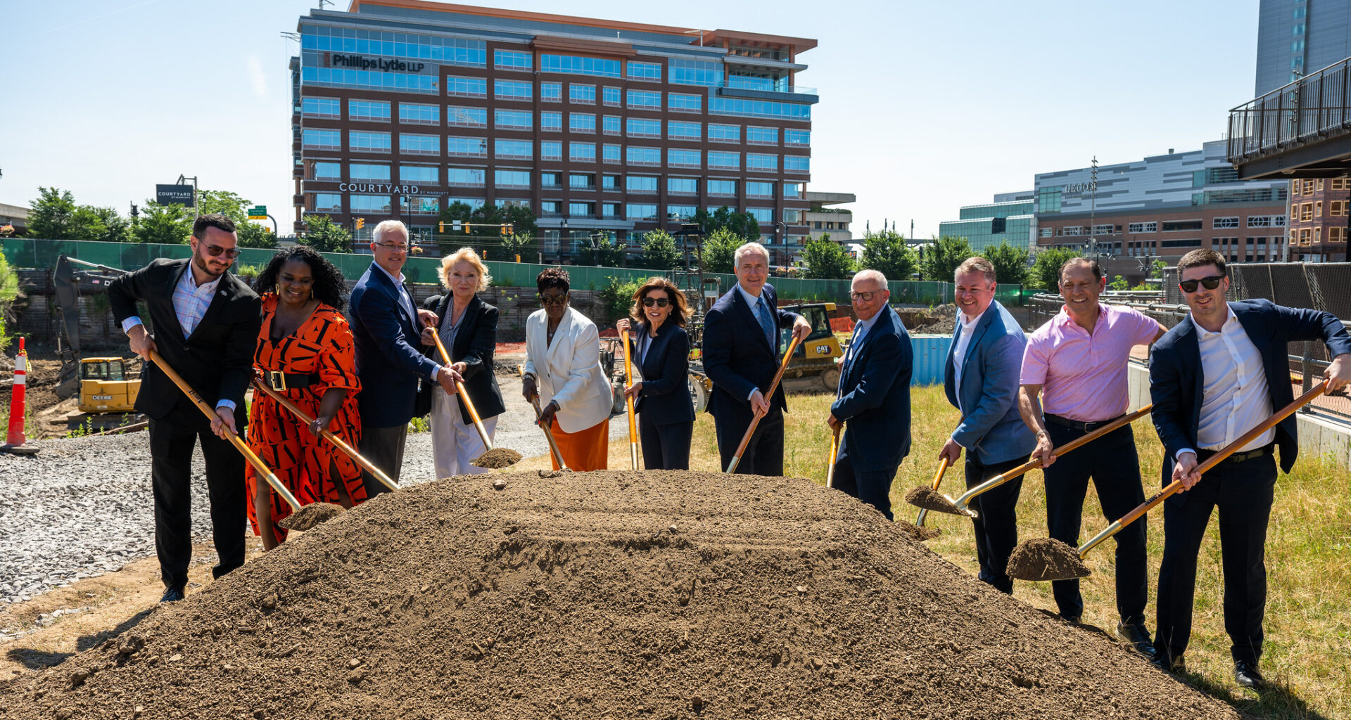 Governor Hochul Announces Start of Construction on $225 Million North Aud Block in Buffalo's Canal Side