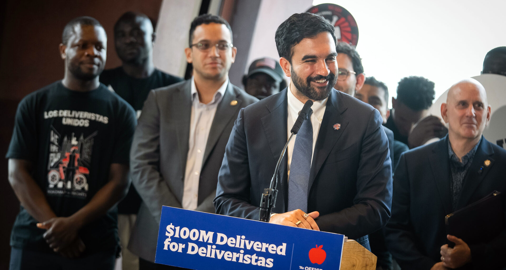 Delivery workers made $104 million more in tips after city began enforcing new law: Mamdani