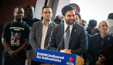 Delivery workers made $104 million more in tips after city began enforcing new law: Mamdani