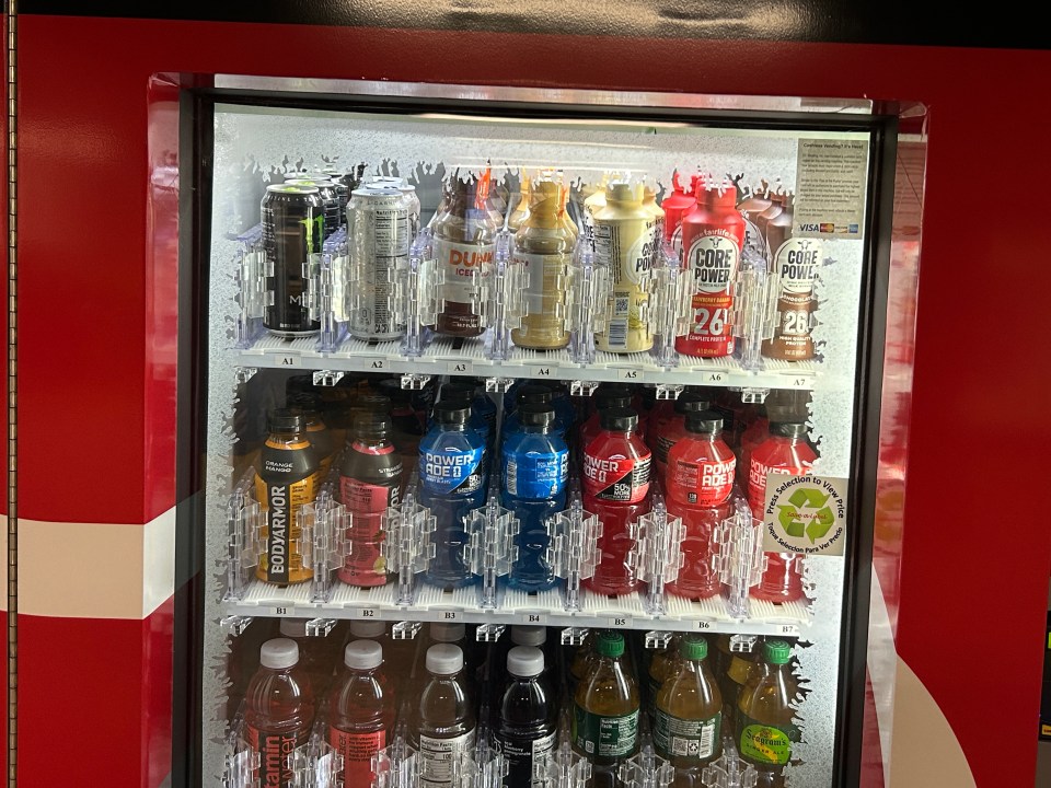 If you ever found yourself in need of a drink or snack break in the middle of a long commute, you may be able to grab something to hold you over