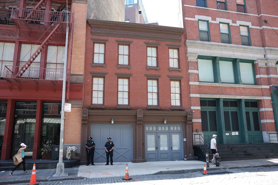 Taylor Swift's townhouse in Tribeca.Credit: Getty Images