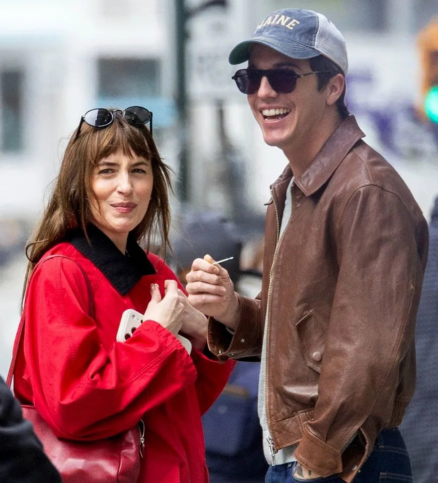 Dakota Johnson and Role Model in AprilCredit: Jesal / BACKGRID