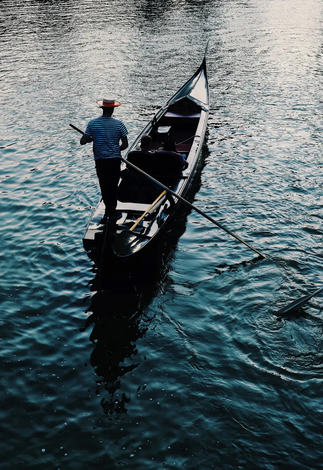 6 - Rowboat rentals and gondola rides transport Manhattan visitors across the tranquil waters of Central Park Lake.