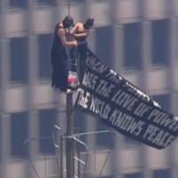 Two Arrested After Climbing Empire State Antenna Used By NYC Radio Stations. | Story