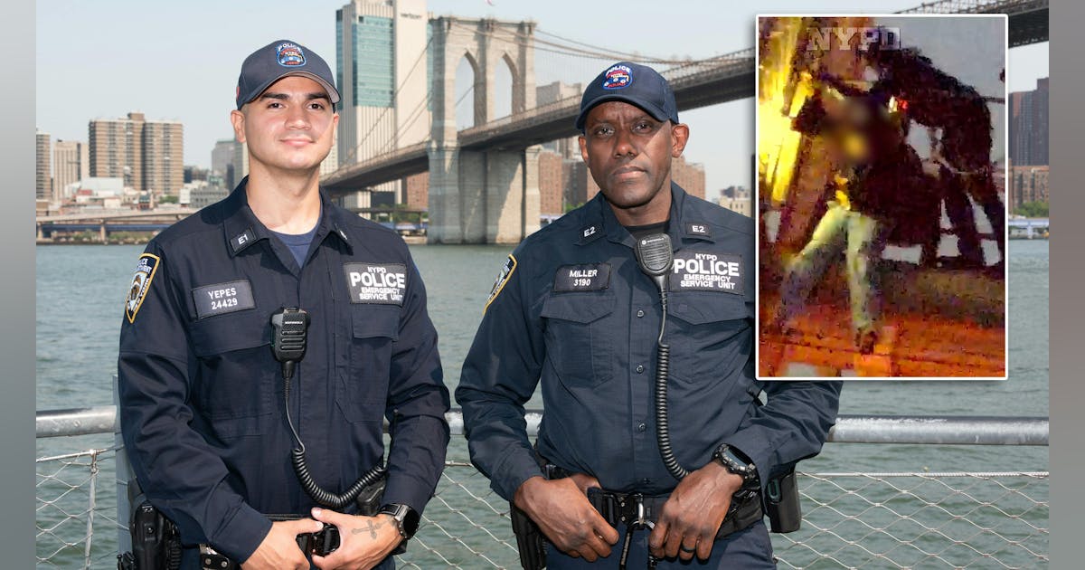 NYPD Officer Who Saved Brooklyn Bridge Jumper Recounts Dramatic Rescue