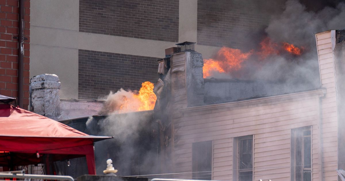 Woman, 78, dies, 17 firefighters hospitalized as blaze tears through row of Queens homes: FDNY