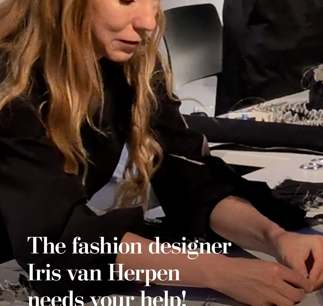 As part of the Brooklyn Museum retrospective “Iris van Herpen: Sculpting the Senses,” the 42-year-old designer invited the public to join her on-site atelier to help her craft a dress right there in the museum. https://wapo.st/4hBuvdX | Washington Post