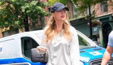 Taylor Swift Lands in NYC Ahead of Travis Kelce Wedding