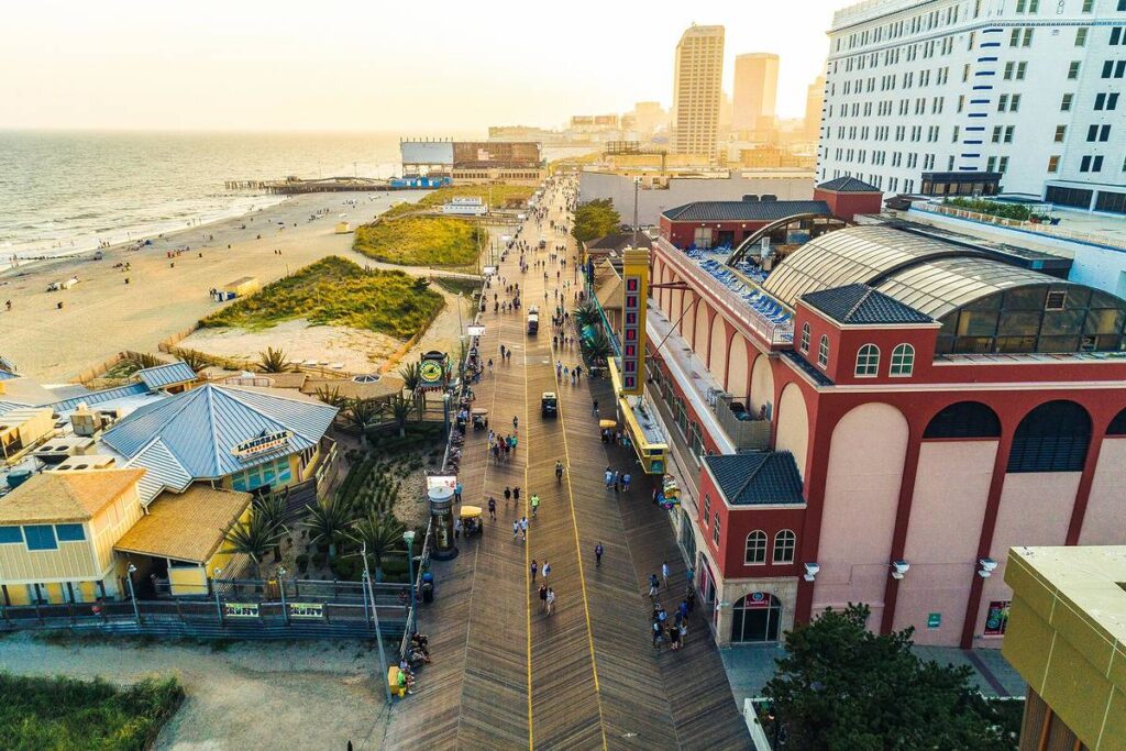 America’s most walkable beach town is just 2.5 hours from NYC — with free beaches, a historic boardwalk & 180+ attractions