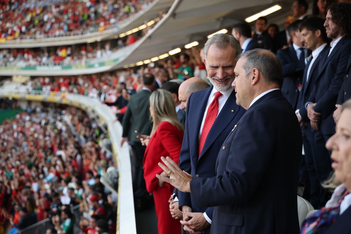 The Spanish royal family will be among the spectators as Spain competes for its second FIFA World Cup title.